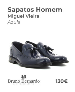 Sapatos Azuis Miguel Vieira