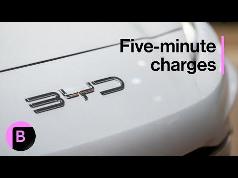 BYD Unveils New Battery System That Can Charge Cars in Five Minutes