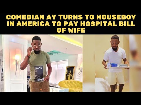 AY COMEDIAN BEGS FOR MONEY TO PAY WIFE&#039;S HOSPITAL BILLS IN AMERICA AFTER WELCOMING BABY