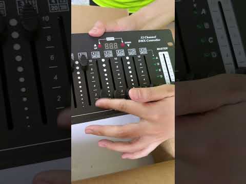 Master Your Stage Lights with This Mini 32 Channel DMX Controller!