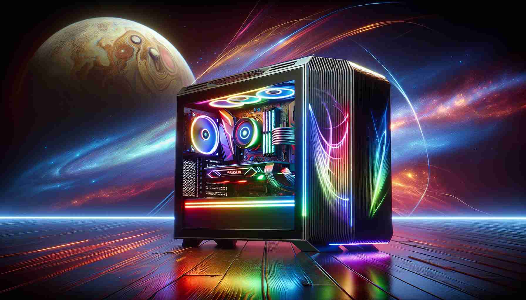 Unleash Your Gaming Fury: The Stunning Rainbow 'Nehmahyuri' Gaming PC Has Arrived!