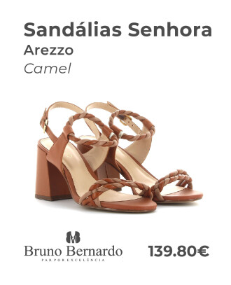Sandálias Senhora Arezzo Camel